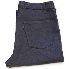 画像1: 90s USA製 Levi'sリーバイス 517 ポリエステルパンツ チャコールグレー w38 L30★112 スタプレ (1)