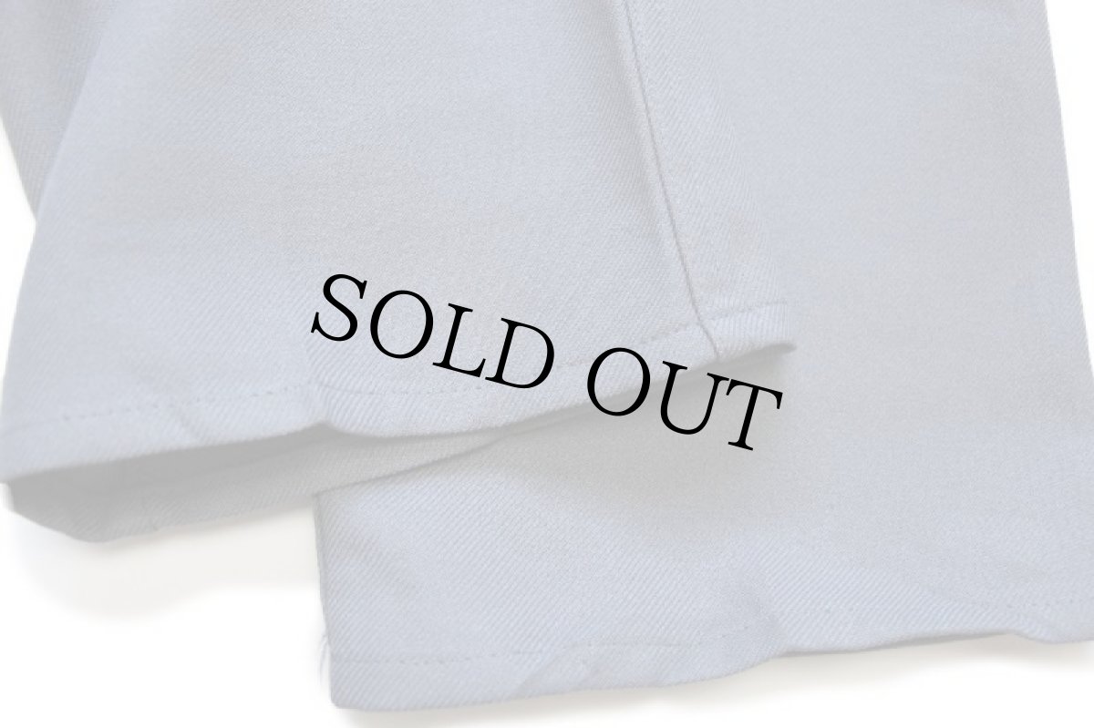 画像8: 90s USA製 Levi'sリーバイス 517 ポリエステルパンツ グレー w34 L30★123 スタプレ (8)