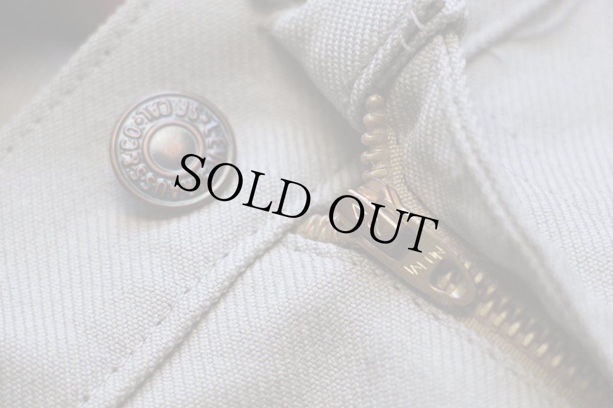 画像7: 80s USA製 Levi'sリーバイス 517 ポリエステルパンツ ベージュ w36★133 スタプレ (7)