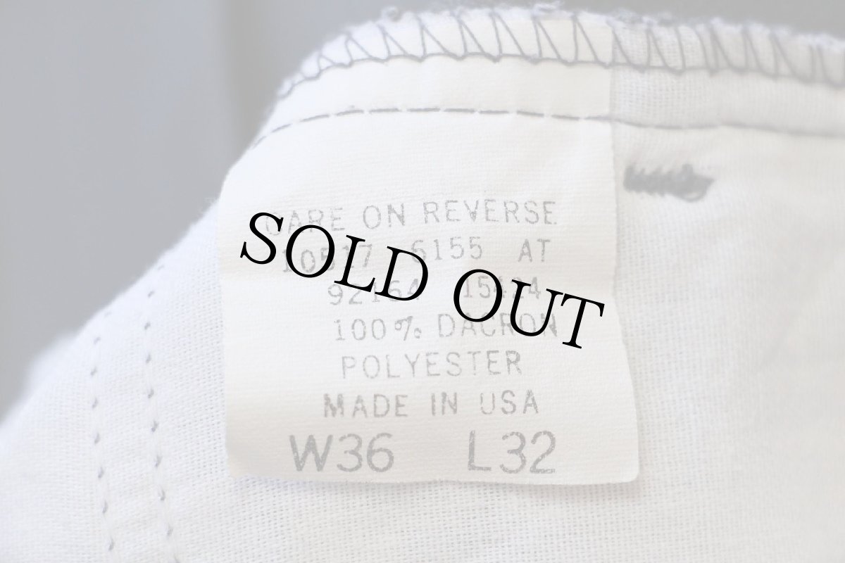 画像6: 90s USA製 Levi'sリーバイス 517 ポリエステルパンツ ダークグレー W36 L32★125 スタプレ (6)