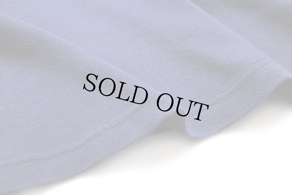 画像6: 90s USA製 ROUNDTREE&YORKE 無地 タートルネック コットン 長袖Tシャツ 紺 XL (6)