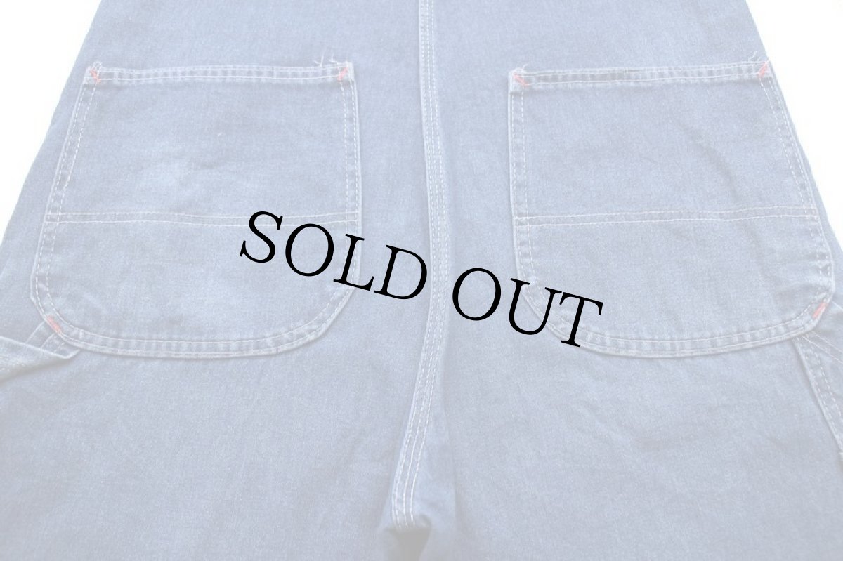 画像6: 90s BIGMACビッグマック デニム オーバーオール w38 (6)