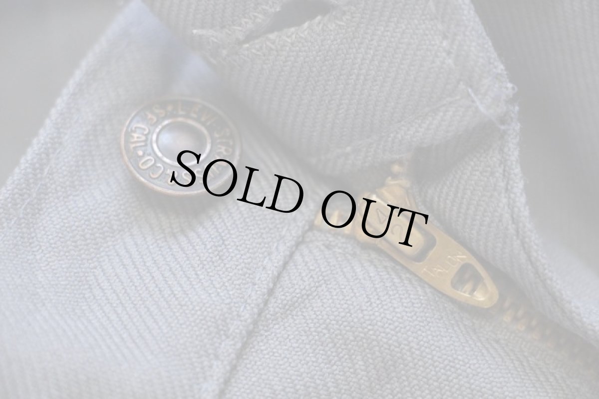 画像7: 80s USA製 Levi'sリーバイス 517 ポリエステルパンツ グレー w36★116 スタプレ (7)