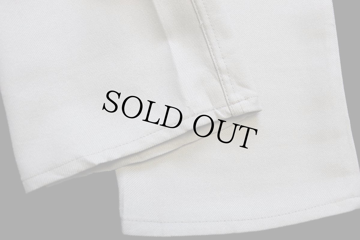 画像8: 90s USA製 Levi'sリーバイス 517 ポリエステルパンツ ベージュ w36 L31★134 スタプレ (8)