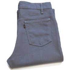 画像1: 90s USA製 Levi'sリーバイス 517 ポリエステルパンツ グレー w32★121 スタプレ (1)