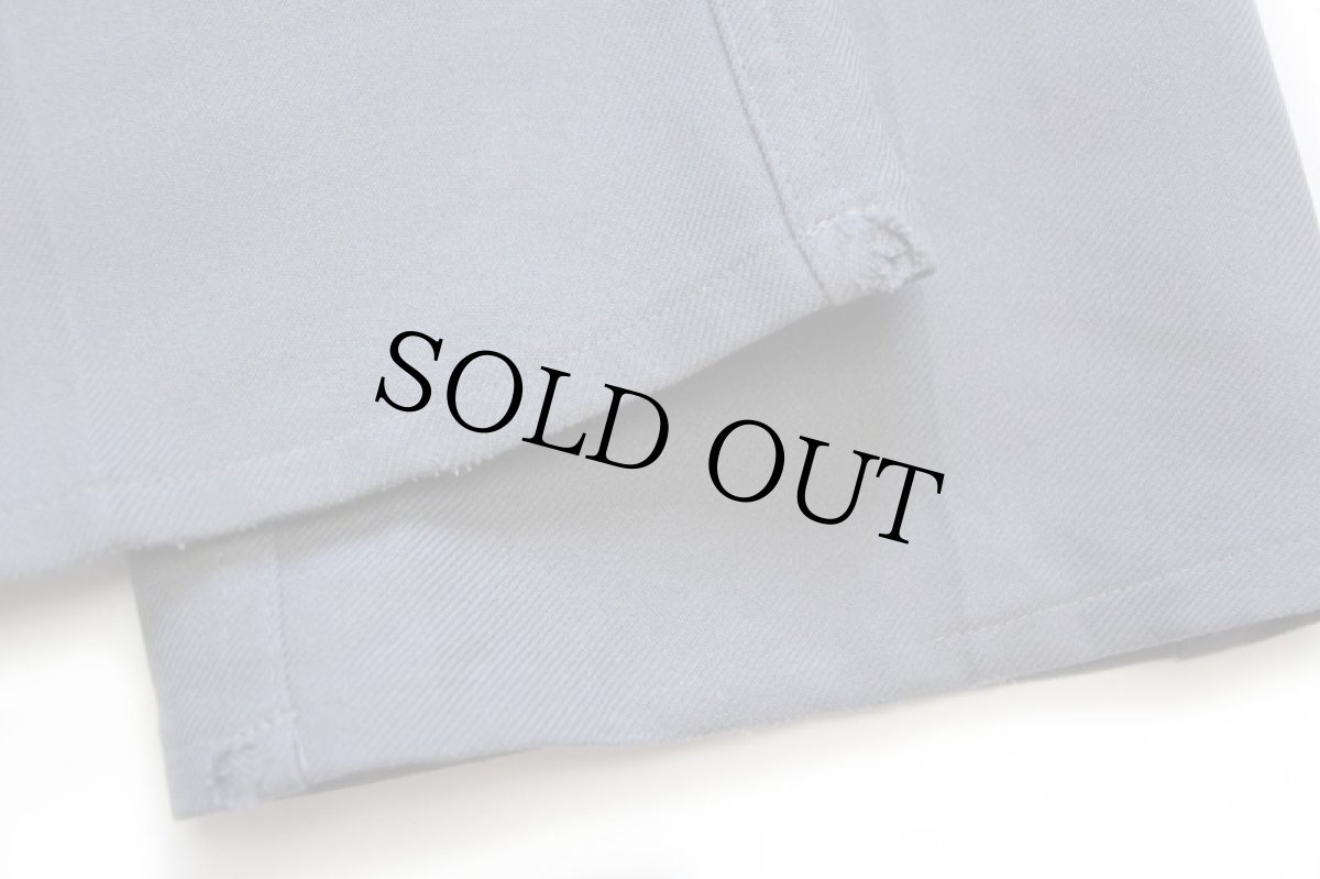 画像9: 80s USA製 Levi'sリーバイス 517 ポリエステルパンツ グレー w36★116 スタプレ (9)