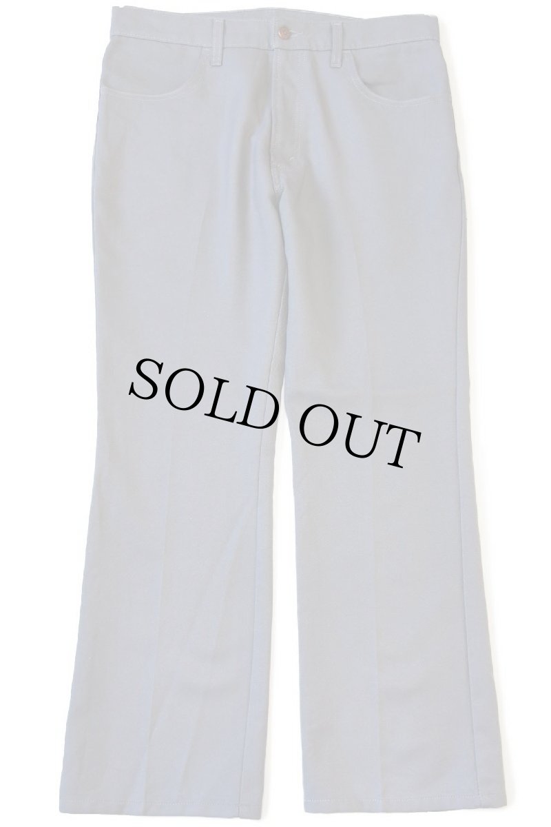 画像2: 00s メキシコ製 Levi'sリーバイス 517 ポリエステルパンツ グレー w34 L29★120 スタプレ (2)