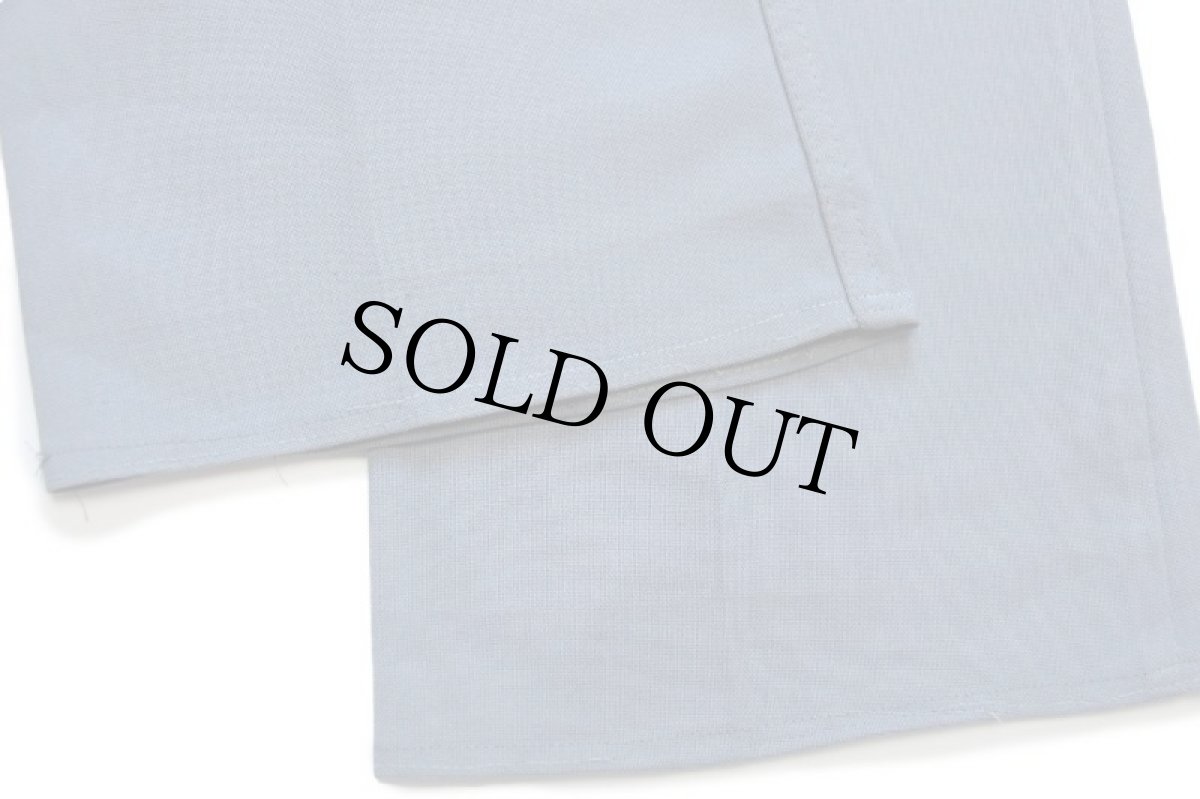 画像9: 80s USA製 Levi'sリーバイス 517 ポリエステルパンツ ライトグレー w33★122 スタプレ (9)