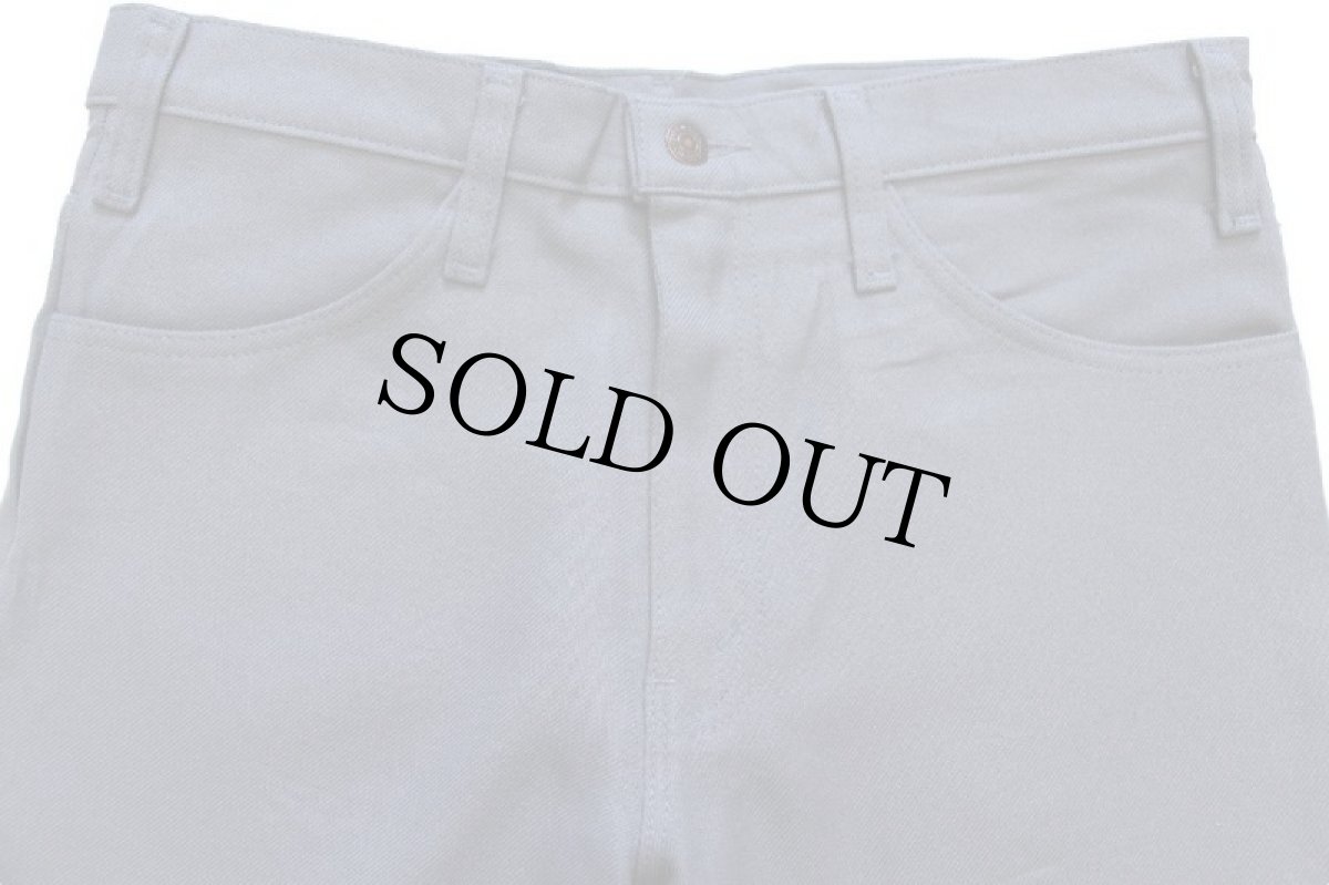 画像4: 90s USA製 Levi'sリーバイス 517 ポリエステルパンツ グレー w34 L30★123 スタプレ (4)