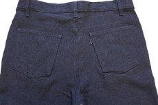 画像5: 90s USA製 Levi'sリーバイス 517 ポリエステルパンツ チャコールグレー w38 L30★112 スタプレ (5)