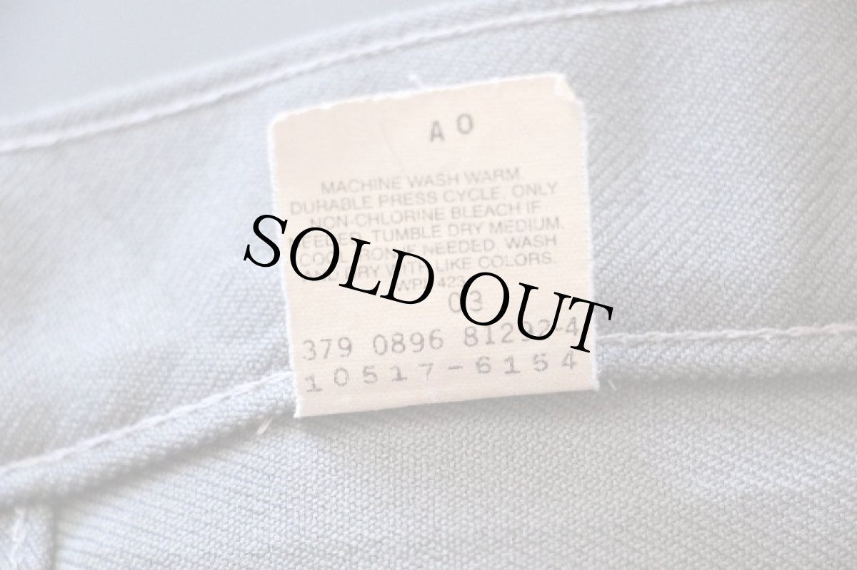 画像7: 90s USA製 Levi'sリーバイス 517 ポリエステルパンツ グレー w32★121 スタプレ (7)