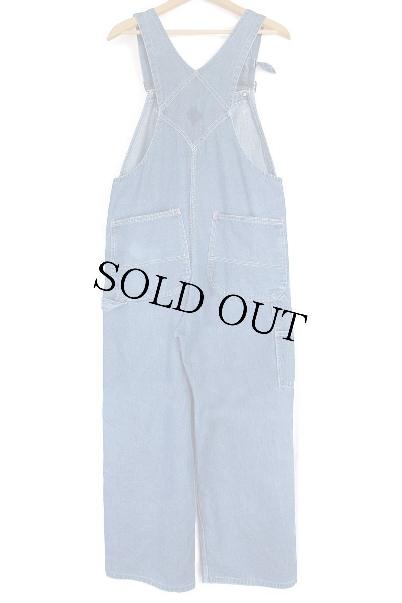 画像3: 90s BIGMACビッグマック デニム オーバーオール w38 (3)
