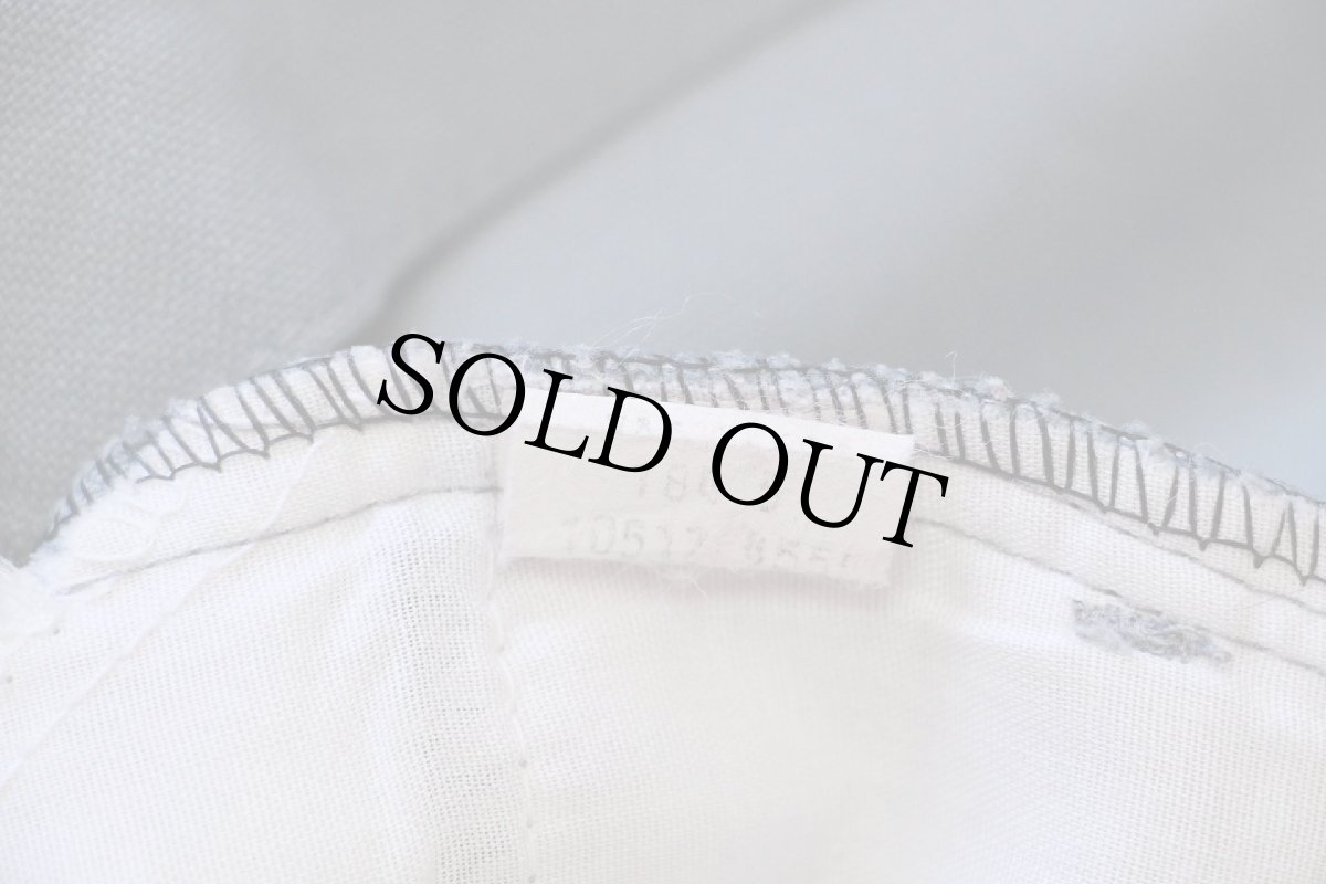 画像6: 80s USA製 Levi'sリーバイス 517 ポリエステルパンツ ライトグレー w33★122 スタプレ (6)