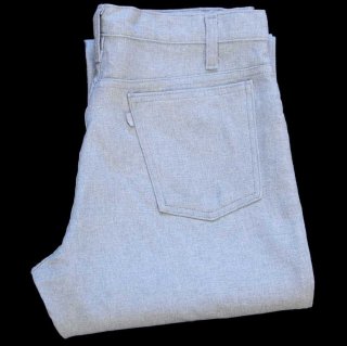 90s USA製 Levi'sリーバイス 517 ポリエステルパンツ ダークグレー W36