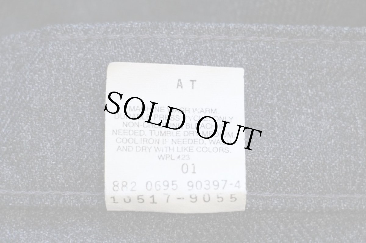 画像7: 90s USA製 Levi'sリーバイス 517 ポリエステルパンツ チャコールグレー w38 L30★107 スタプレ (7)