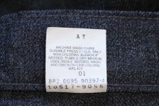 画像7: 90s USA製 Levi'sリーバイス 517 ポリエステルパンツ チャコールグレー w38 L30★107 スタプレ (7)