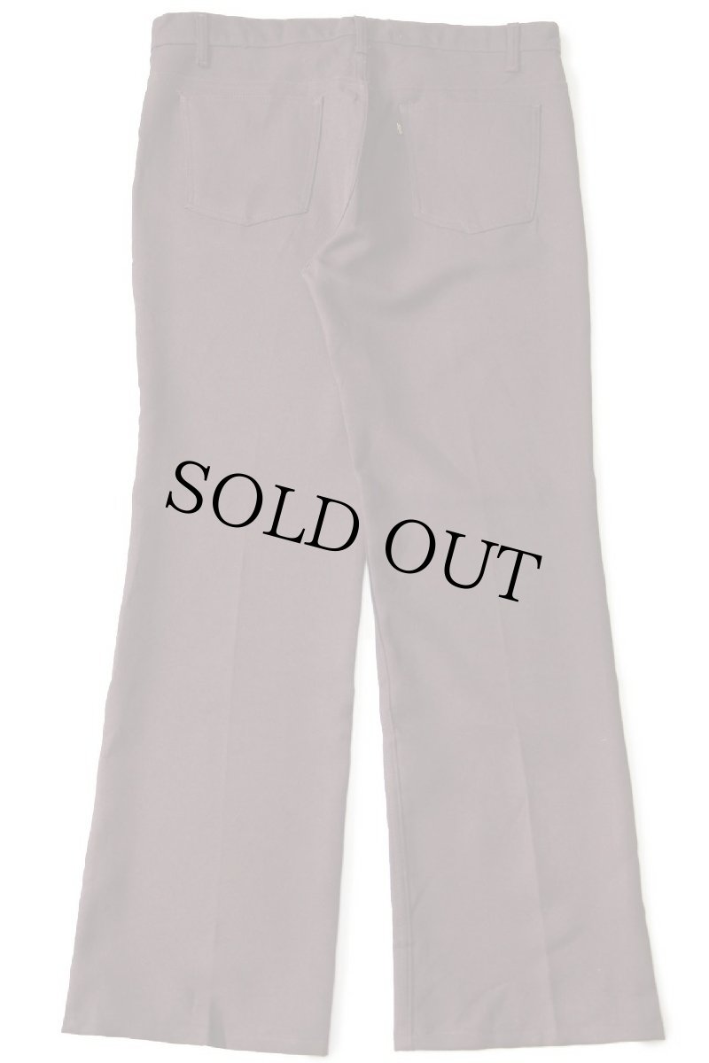 画像3: 90s USA製 Levi'sリーバイス 517 ポリエステルパンツ 焦げ茶 w38 L32★98 スタプレ (3)