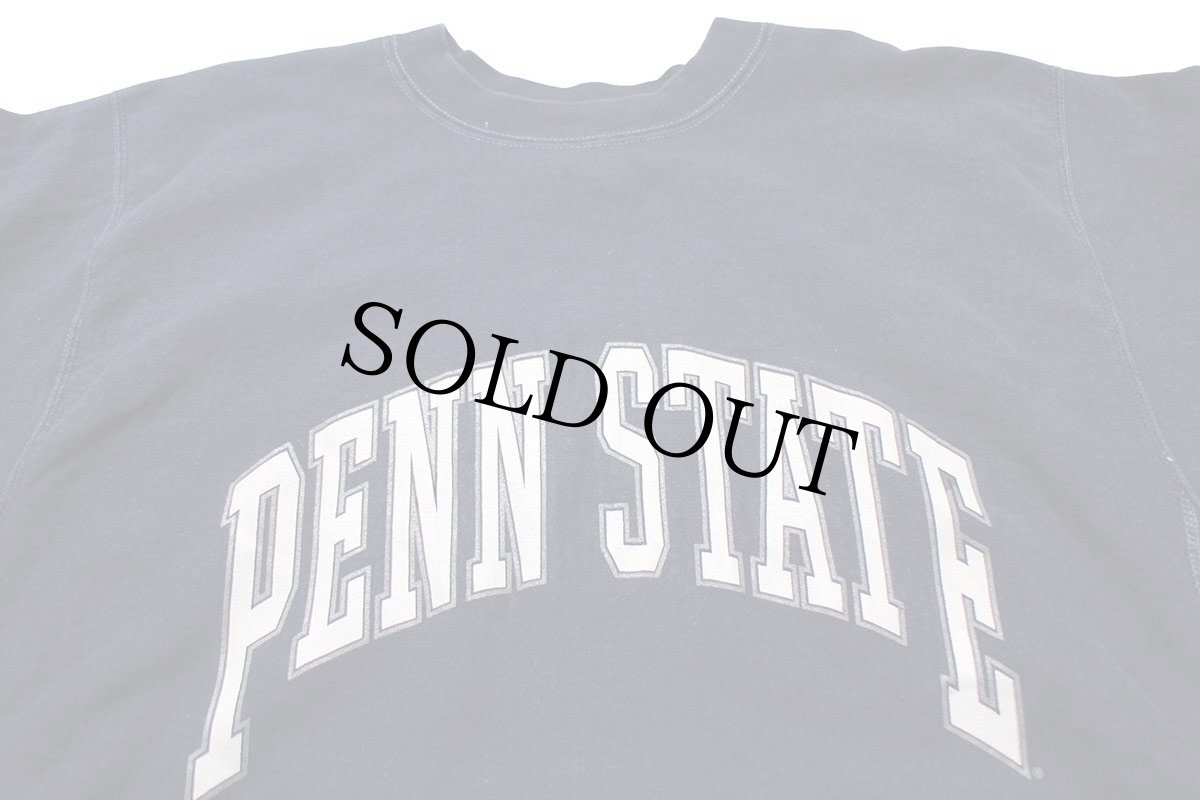 画像3: 00s MV SPORT PENN STATE リバースウィーブ スウェット 紺 L (3)