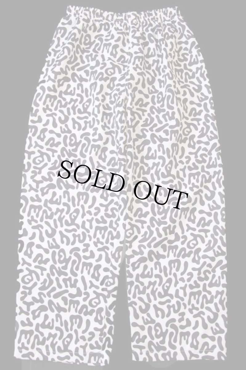 画像2: 未使用★AnHELON バクテリアカモ アメーバカモ ポリエステル イージーパンツ FREE★J (2)