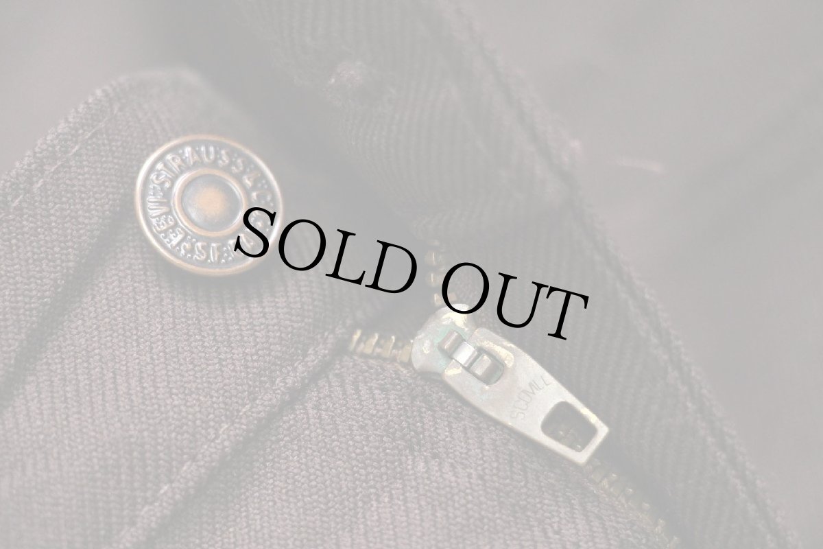 画像8: 90s USA製 Levi'sリーバイス 517 ポリエステルパンツ 焦げ茶 w38 L32★98 スタプレ (8)