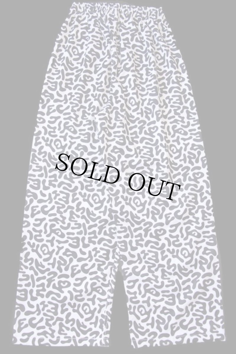 画像3: 未使用★UTU バクテリアカモ アメーバカモ ポリエステル イージーパンツ 小★I (3)