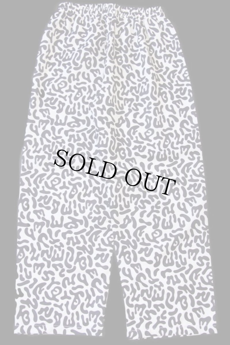 画像3: 未使用★AnHELON バクテリアカモ アメーバカモ ポリエステル イージーパンツ 3XL★E (3)