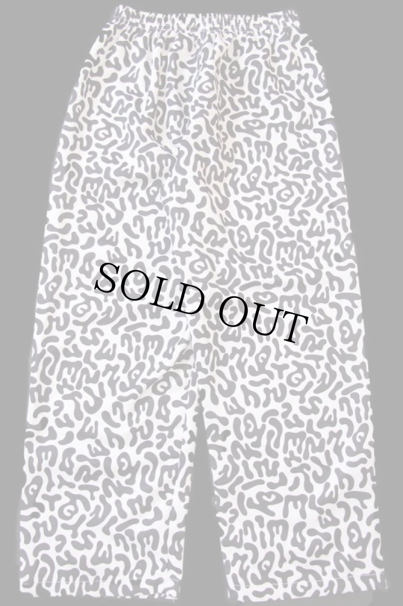 画像3: 未使用★AnHELON バクテリアカモ アメーバカモ ポリエステル イージーパンツ FREE★J (3)