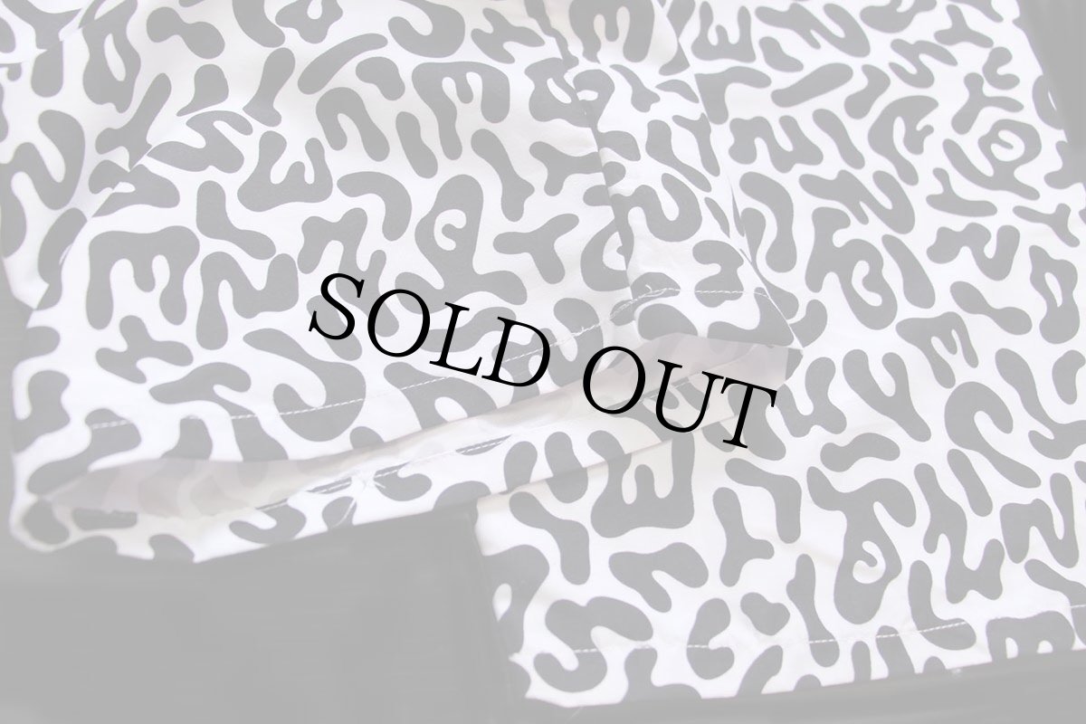 画像7: 未使用★NM バクテリアカモ アメーバカモ ポリエステル×コットン イージーパンツ 大★K (7)