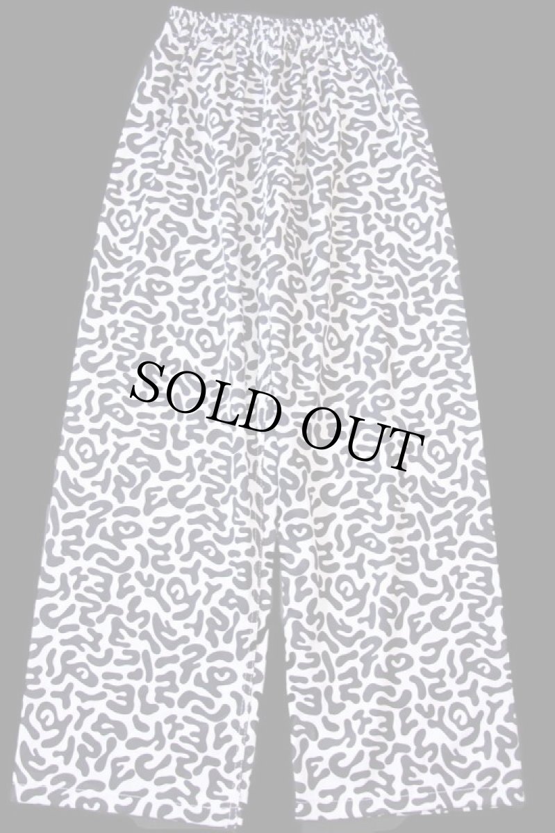 画像2: 未使用★UTU バクテリアカモ アメーバカモ ポリエステル イージーパンツ 小★I (2)