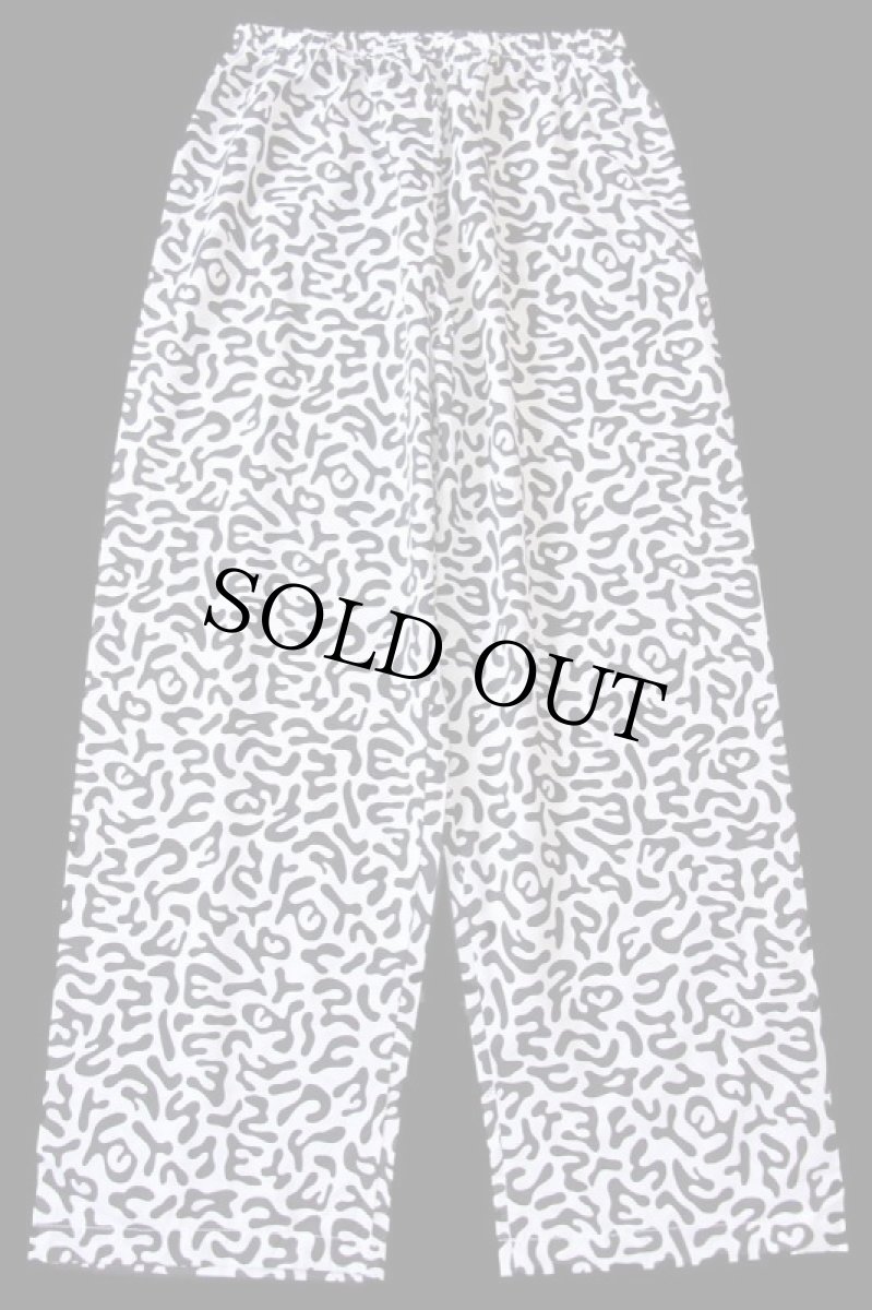 画像2: 未使用★バクテリアカモ アメーバカモ コットン イージーパンツ 小★O (2)