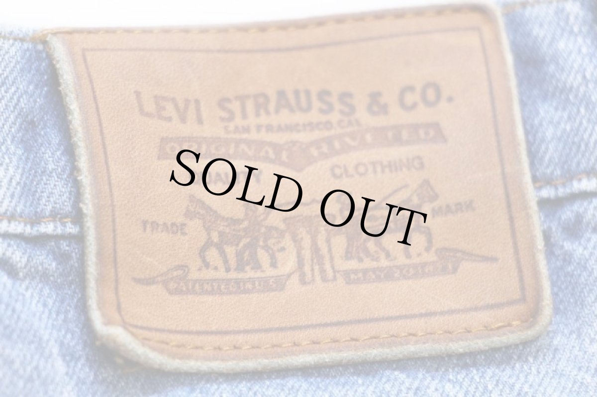 画像6: 80s USA製 Levi'sリーバイス 509 デニムパンツ W30 (6)