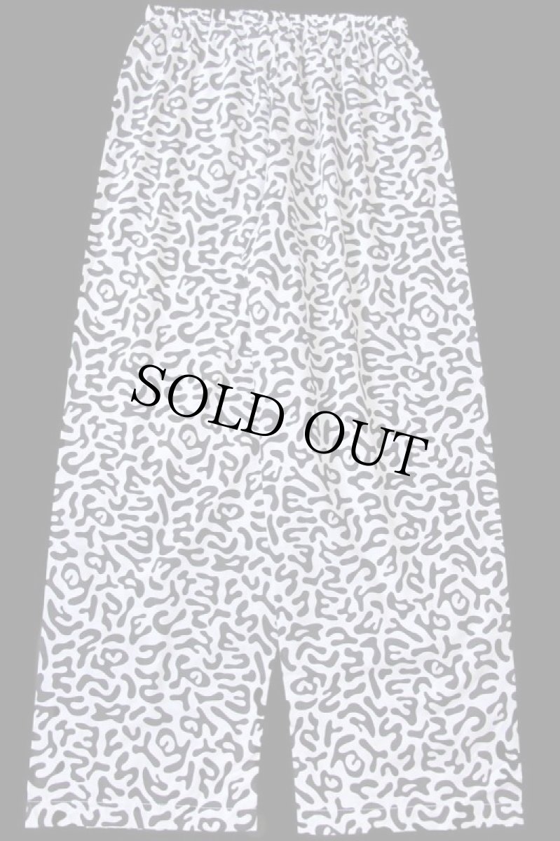 画像3: 未使用★バクテリアカモ アメーバカモ コットン イージーパンツ 小★O (3)