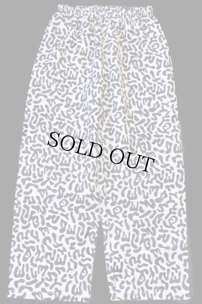 画像2: 未使用★AnHELON バクテリアカモ アメーバカモ ポリエステル イージーパンツ 3XL★E (2)