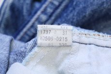 画像7: 80s USA製 Levi'sリーバイス 509 デニムパンツ w30 (7)