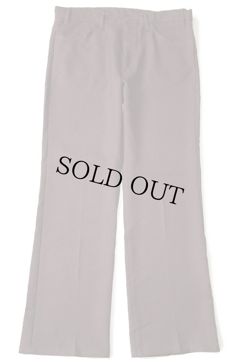 画像2: 90s USA製 Levi'sリーバイス 517 ポリエステルパンツ 焦げ茶 w38 L32★98 スタプレ (2)