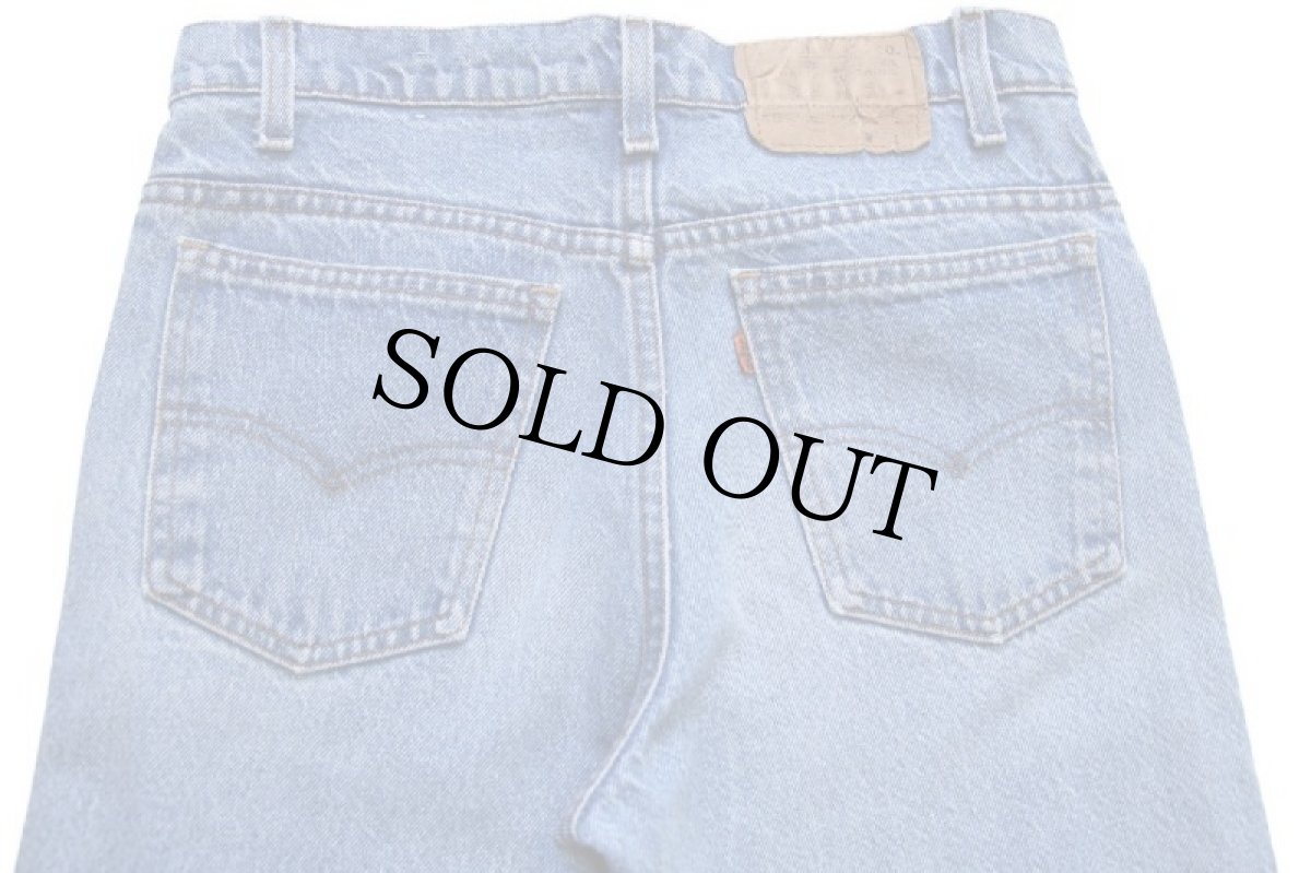 画像5: 80s USA製 Levi'sリーバイス 509 デニムパンツ w31★A (5)