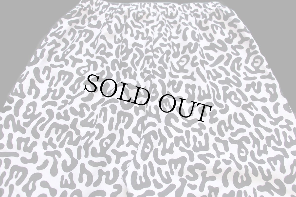 画像5: 未使用★NM バクテリアカモ アメーバカモ ポリエステル×コットン イージーパンツ 大★K (5)