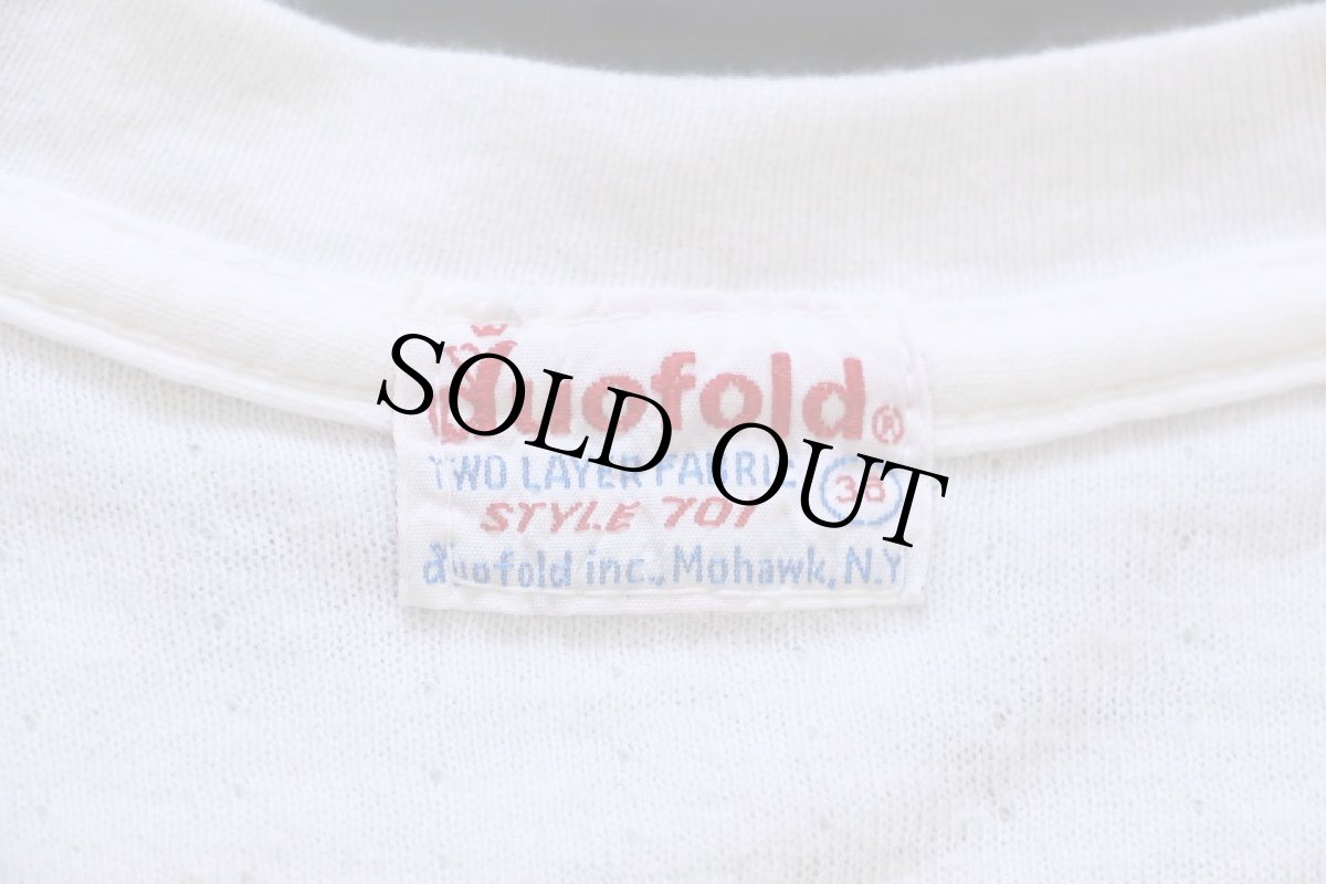 画像5: 70s duofold 2レイヤー アンダーシャツ オートミール 38 (5)