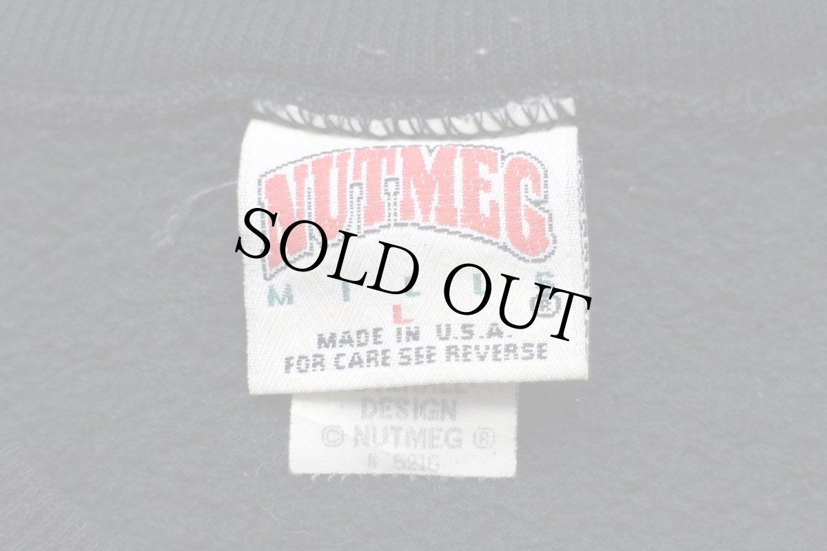 画像4: 90s USA製 NASCAR Dale Earnhardt INTIMIDATOR 3 スウェット 黒 フェード L (4)