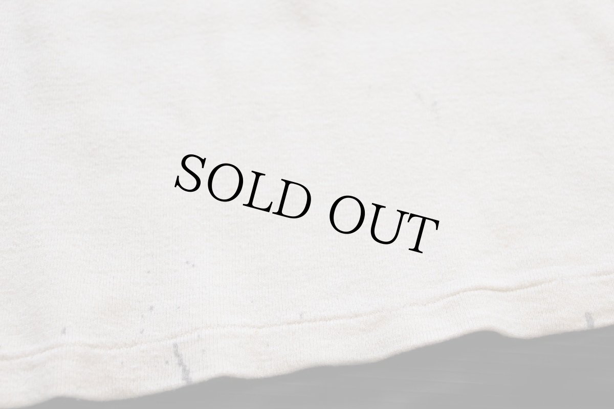 画像7: 70s 米軍 ヘンリーネック ウール×コットン アンダーシャツ ナチュラル L (7)