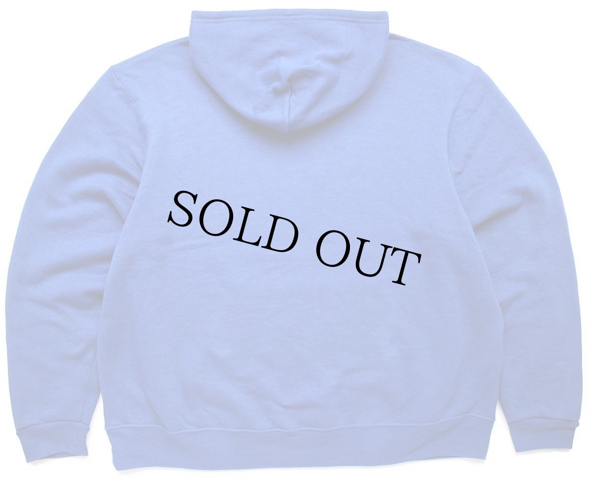 画像2: 米軍 U.S.AIR FORCE ロゴ スウェットパーカー 青 XL (2)