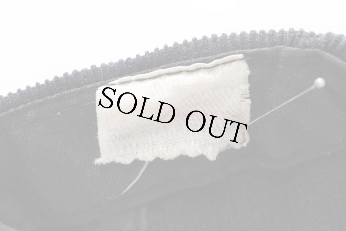 画像5: 80s LAKE CITY Hoops 刺繍 コットン コーデュロイキャップ 黒 フェード (5)