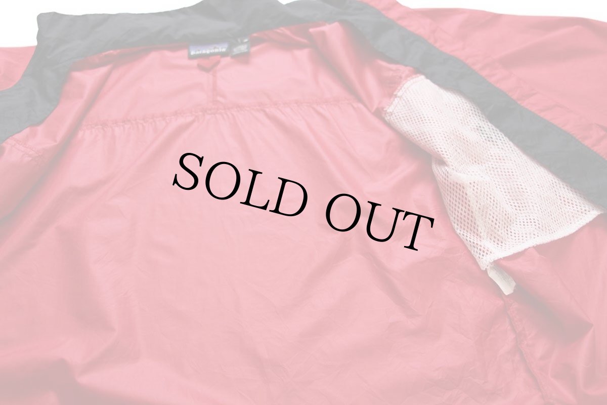 画像6: 00s patagoniaパタゴニア ベロシティ シェル ナイロンジャケット 赤 S (6)