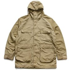 画像1: 80s USA製 L.L.Bean BAXTER STATE PARKA ナイロン マウンテンパーカー タン M (1)