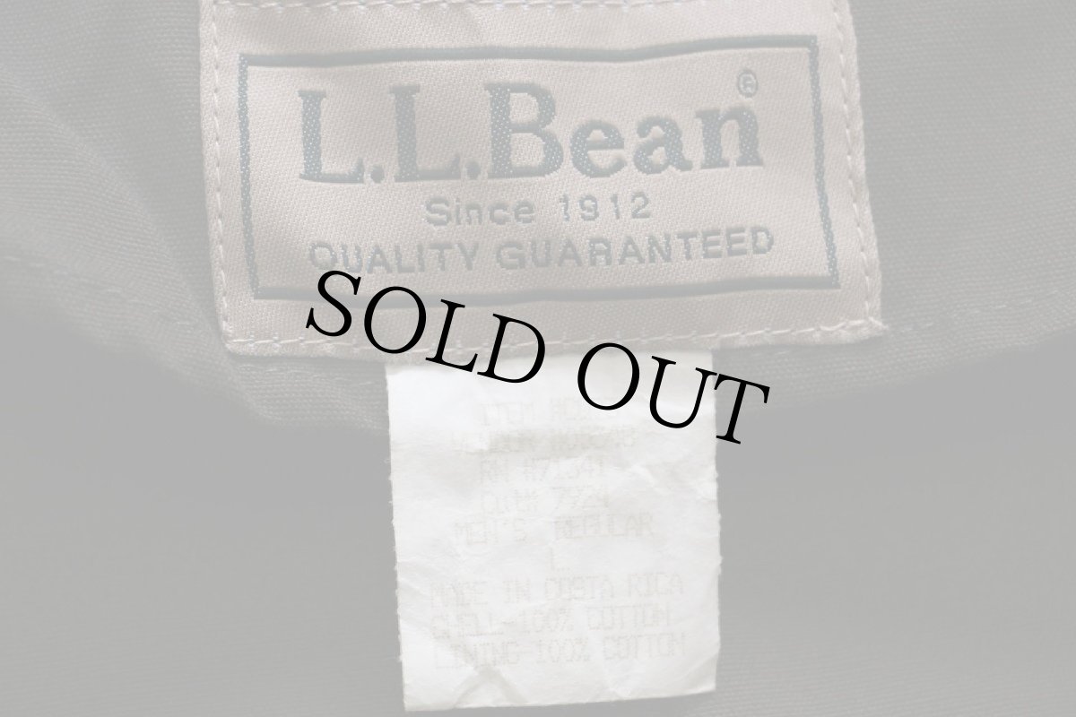 画像4: L.L.Bean コットン キャンバス フィールドコート オリーブ L R★ハンティングジャケット (4)