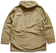 画像2: 80s USA製 L.L.Bean BAXTER STATE PARKA ナイロン マウンテンパーカー タン M (2)