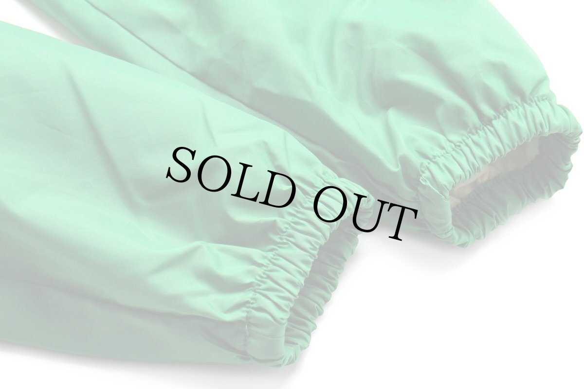 画像6: 80s USA製 King Louieキングルイ Weyerhaeuser ロゴ ナイロン コーチジャケット 緑 L (6)