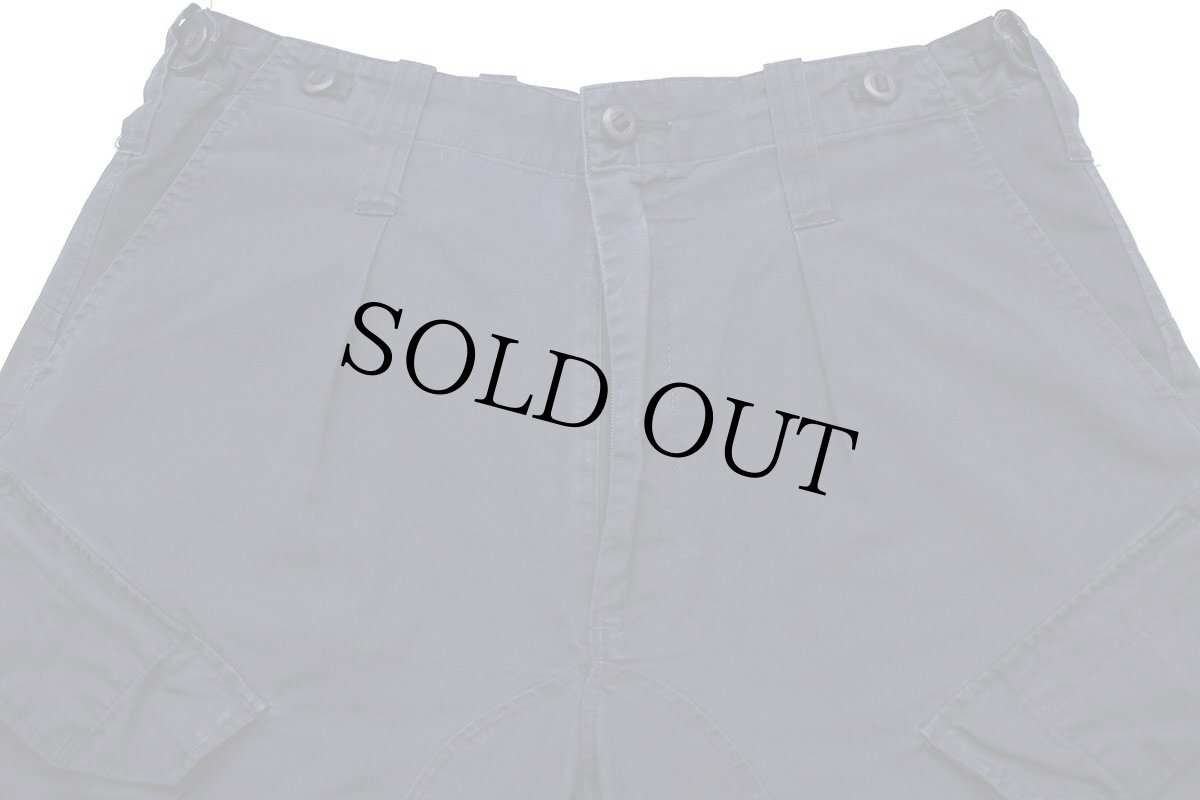 画像4: イギリス軍 BRITISH ROYAL NAVY COMBAT ワンタック カーゴパンツ 紺 92★02 ロイヤルネイビー (4)