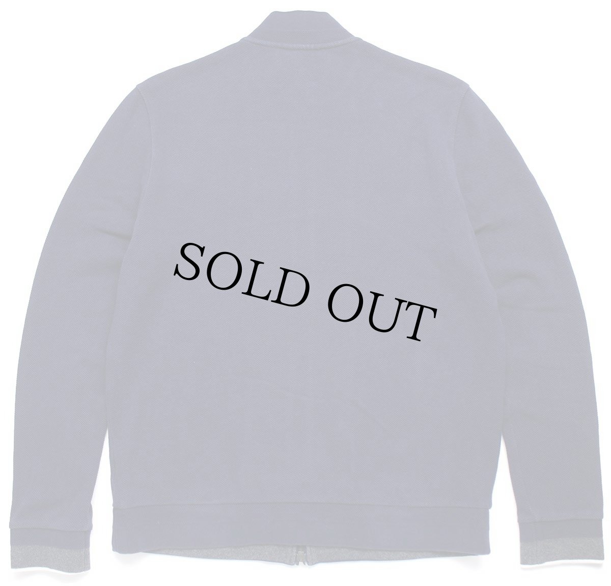 画像2: LACOSTEラコステ ワンポイント コットン 鹿の子 フルジップ スウェット 紺 5 (2)