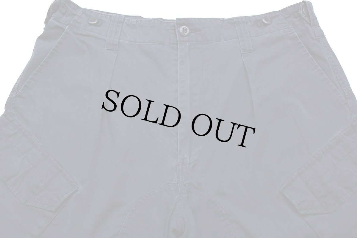 画像4: イギリス軍 BRITISH ROYAL NAVY COMBAT ワンタック カーゴパンツ 紺 100★06 ロイヤルネイビー (4)